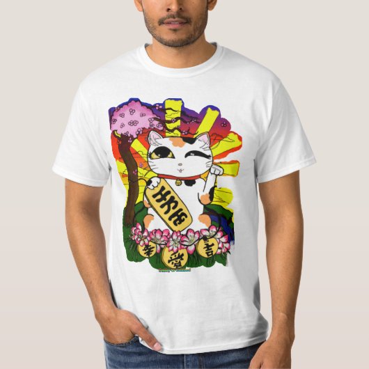 T-shirt de Maneki Neko (Devant)