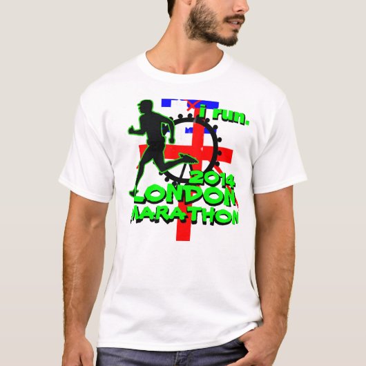 T-shirt de marathon de Londres (Devant)