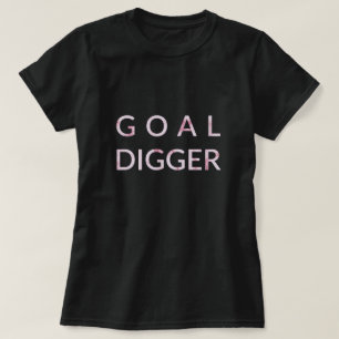 T-shirt de marbre rose défonceur de but