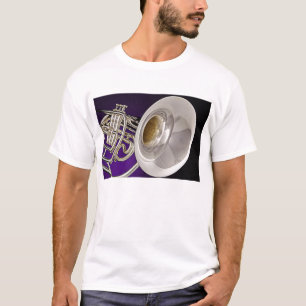 T-shirt de marche de cor de harmonie