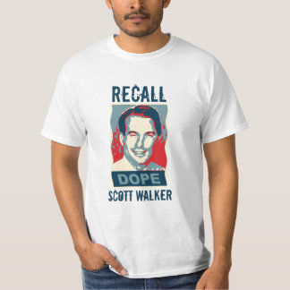 T-shirt de marcheur de Scott de rappel