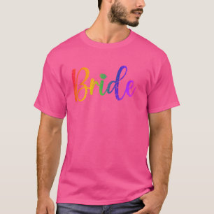 T-shirt de mariage gay lesbienne LGBT pour l'enter