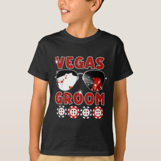 T-shirt de mariage pour le marié de Las Vegas, ent