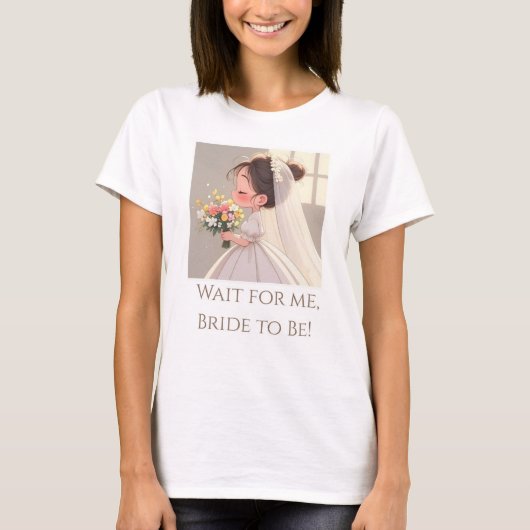 T-shirt de mariée (Devant)
