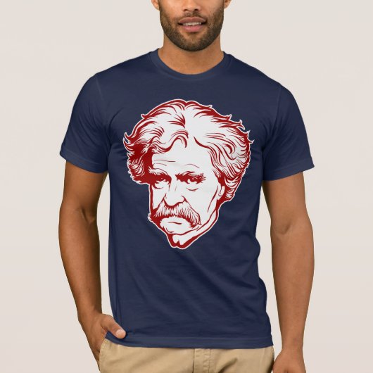 T-shirt de Mark Twain (Devant)