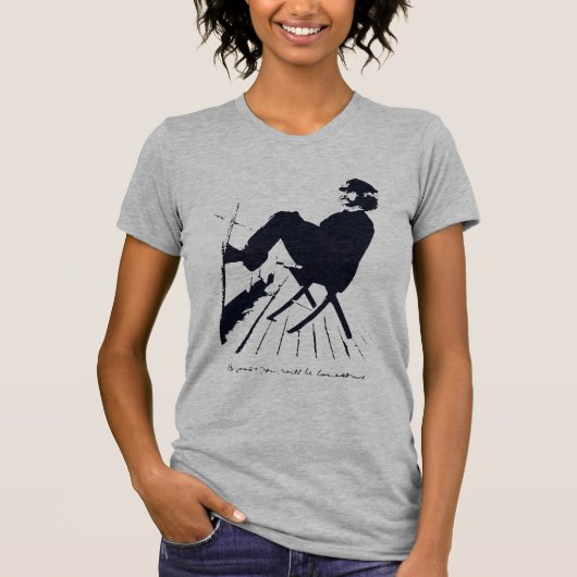 T-shirt de Mark Twain (Devant)