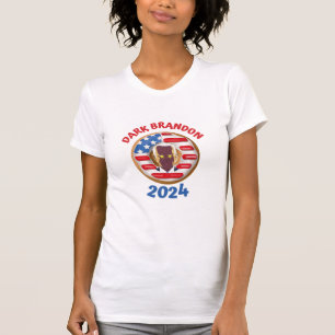 T-shirt de marque noire joe Biden 2024 mème