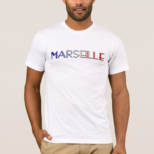 T-shirt de Marseille (Devant)