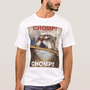 T-shirt de mastication bruyante de mastication