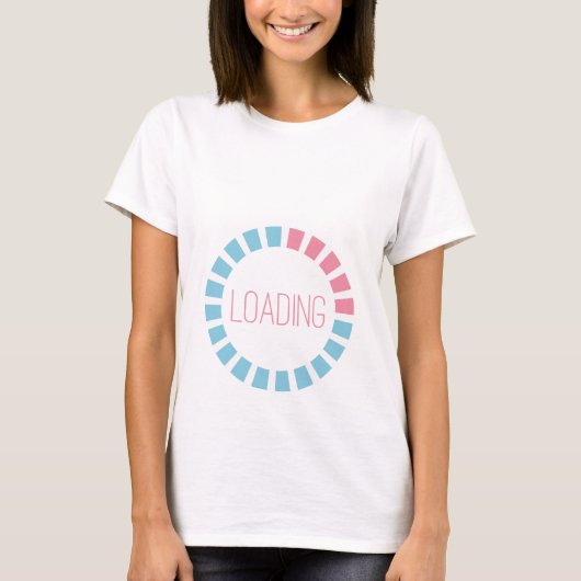 T-shirt de maternité Chargement (Devant)