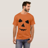 T-shirt de maternité Jack-o-Lantern pour l'Hallowe (Devant entier)