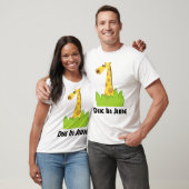 T-shirt de maternité mignon de dû en juin (Unisexe)