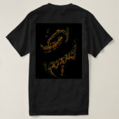 T-shirt de méditation Muur peace (Design dos)