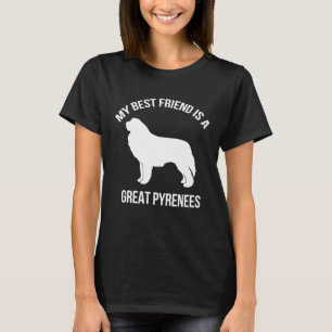 T-shirt de meilleur ami de race de chien de Grands