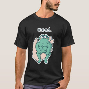 T-shirt de mème d'animal drôle d'humeur