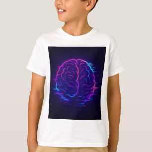 T-shirt de mème pour les enfants du cerveau de Neo