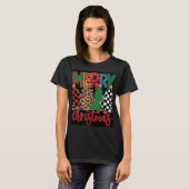 T-shirt de Merry Christmas (Devant entier)