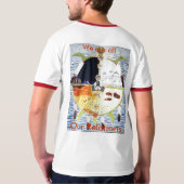T-shirt de message de la terre (Dos entier)