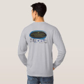 T-shirt de miaw - longue douille (Dos entier)