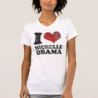 T-shirt de Michelle Obama du l'amour-coeur I