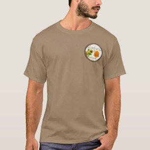 T-shirt de miel local de la ferme Pethel