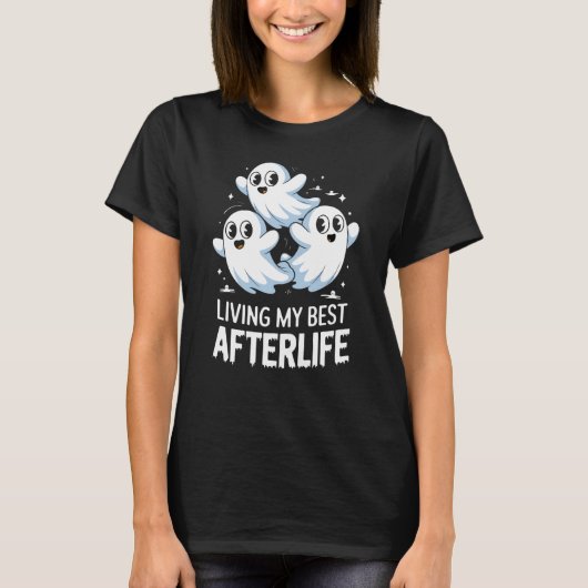 T-shirt De mignons fantômes (Devant)