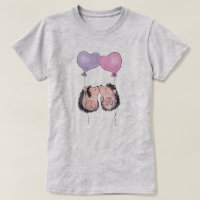 T-shirt de mignons hérissons