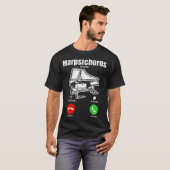 T-shirt de mobile de clavecins (Devant entier)