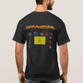 T-shirt de Modifiziert d'équipe (Dos)