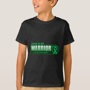 T-shirt De mon guerrier contre le cancer des voies biliair