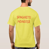 T-shirt de monstre de spaghetti (Dos)