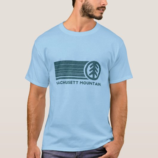T-shirt de montagne de Wachusett (Devant)
