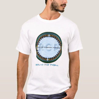 T-shirt de montagnes russes
