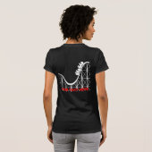 T-shirt de montagnes russes (Dos entier)