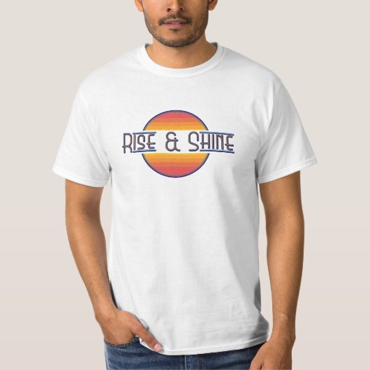 T-shirt de montée et de brillance (Devant)