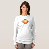 T-shirt de montée et de brillance (Devant entier)