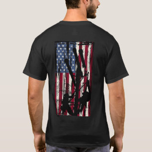 T-shirt de monteur de lignes