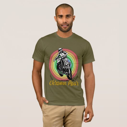 T-Shirt de motard (Devant entier)