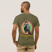 T-Shirt de motard (Dos entier)