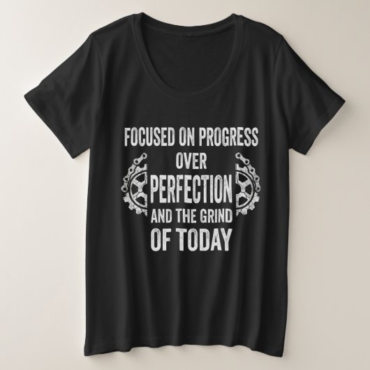 T-shirt de motivation pour la forme physique centr (Design devant)