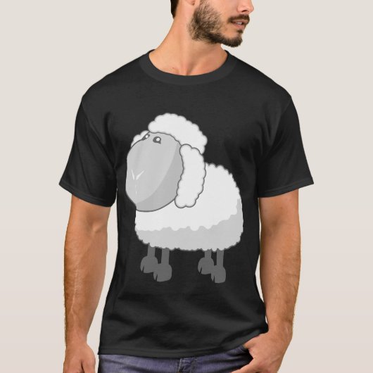 T-shirt de moutons (Devant)
