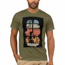 T-Shirt de Musicien au Son de Guitare Rétro