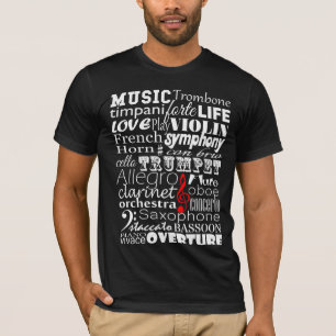 T-shirt de musique