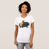 T-shirt de musique de jazz (Devant entier)