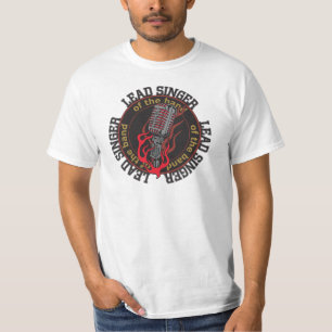 T-shirt de musique rock de la valeur des hommes de