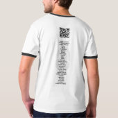 T-shirt - De naam hierboven (Achterkant volledig)