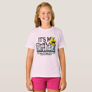 T-shirt de naissance 2025 Logo Retro SpinNations