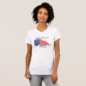 T-shirt de Nana d'Américain (Devant entier)