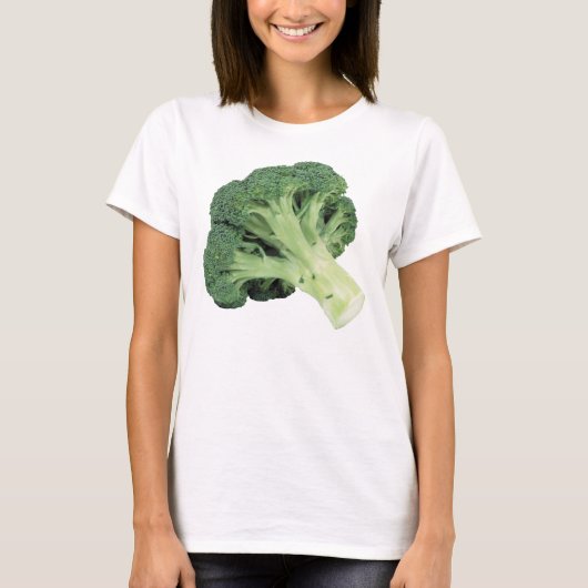 T-shirt de nano de Hanes des femmes de brocoli (Devant)