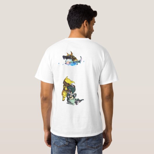 T-shirt de Nasus (Dos entier)